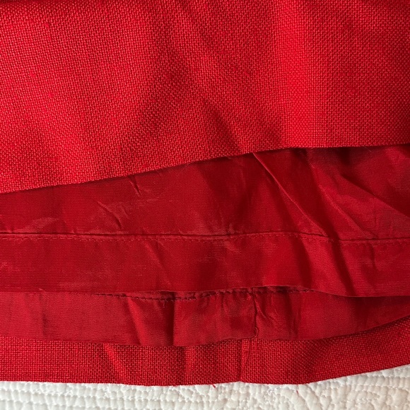 VTG Jonathan Logan Red Women's Skirt - Picture 4 of 4
